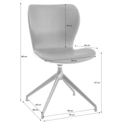 VOGLAUER Stuhl vrock living schwarz Online