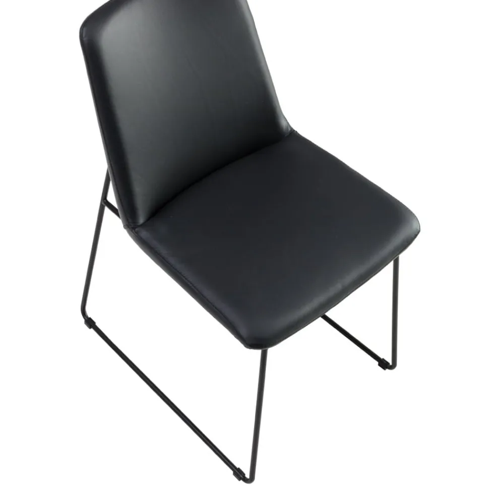 Lomoco Stuhl Yoko schwarz Online