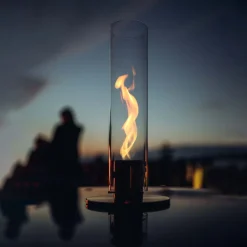 Höfats Tischfeuer SPIN 90 gold New
