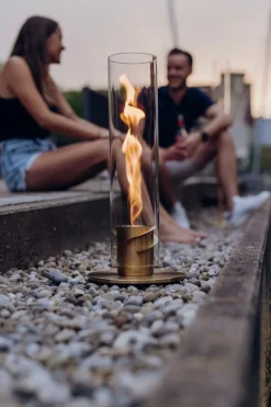 Höfats Tischfeuer SPIN 900 gold Hot