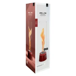 Höfats Tischfeuer SPIN AIR 900 rot Outlet