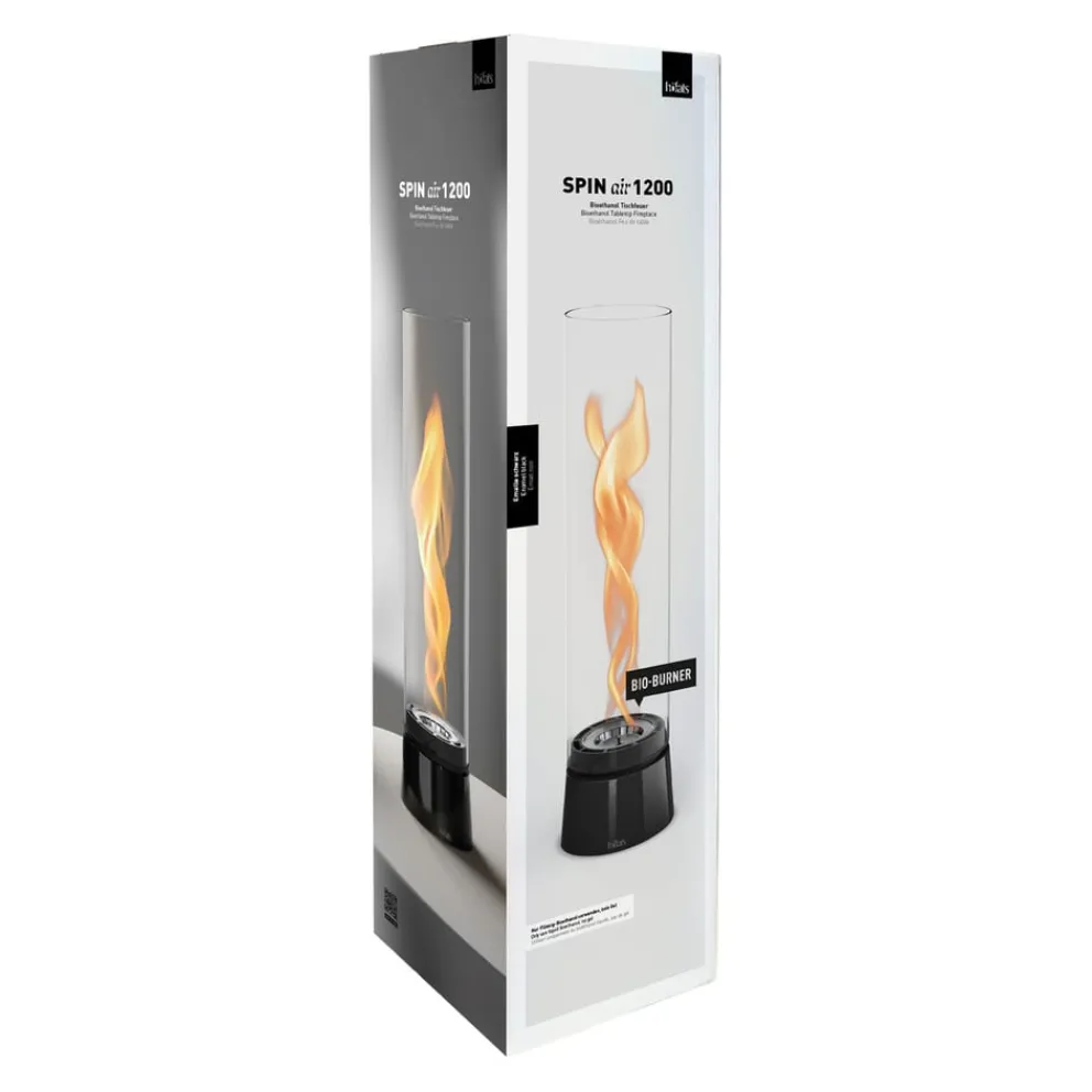Höfats Tischfeuer SPIN AIR 1200 schwarz Outlet