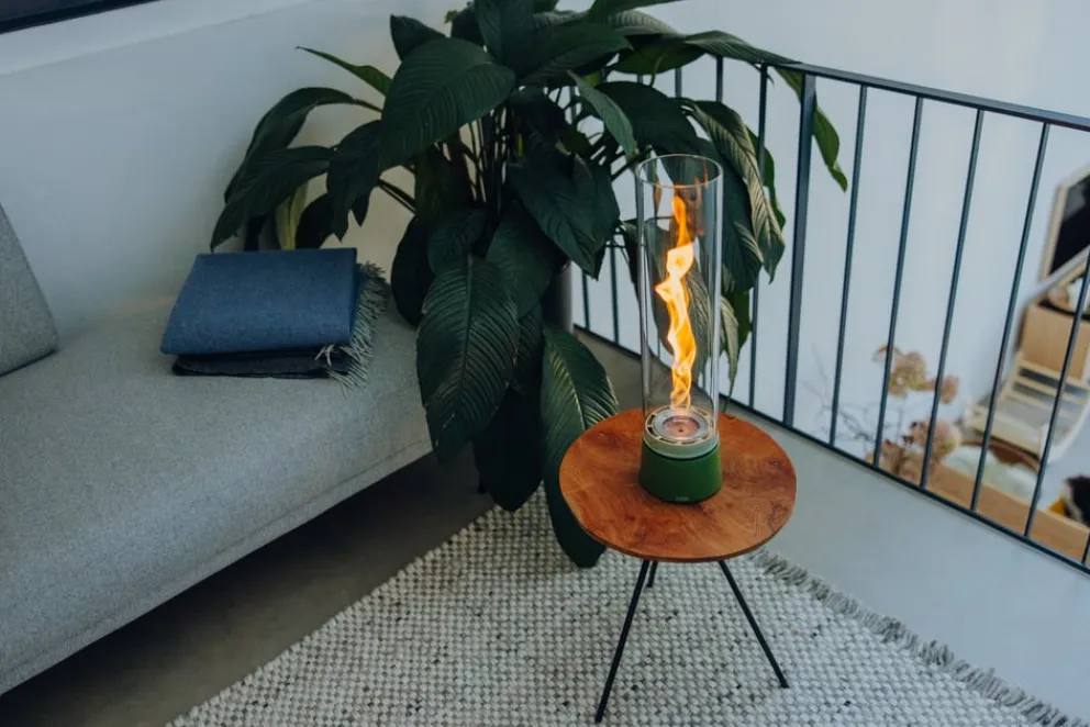 Höfats Tischfeuer SPIN AIR 900 grün