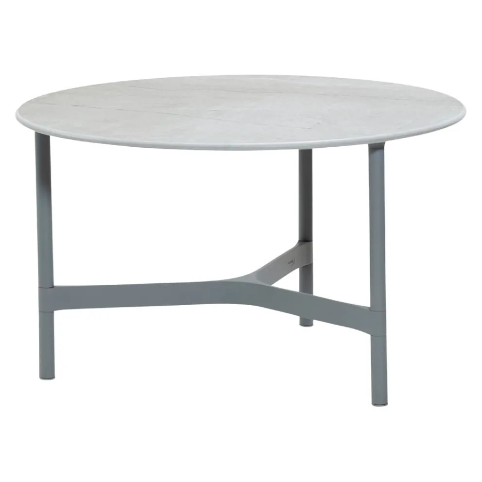 Cane-line Tischgestell Twist light grey Hot