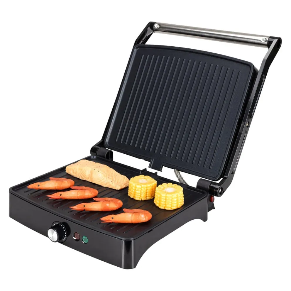 Nouvel Tischgrill Easy schwarz, silber Sale