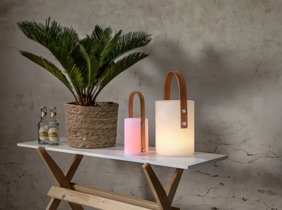 Star Trading Tischleuchte Lucie weiss New