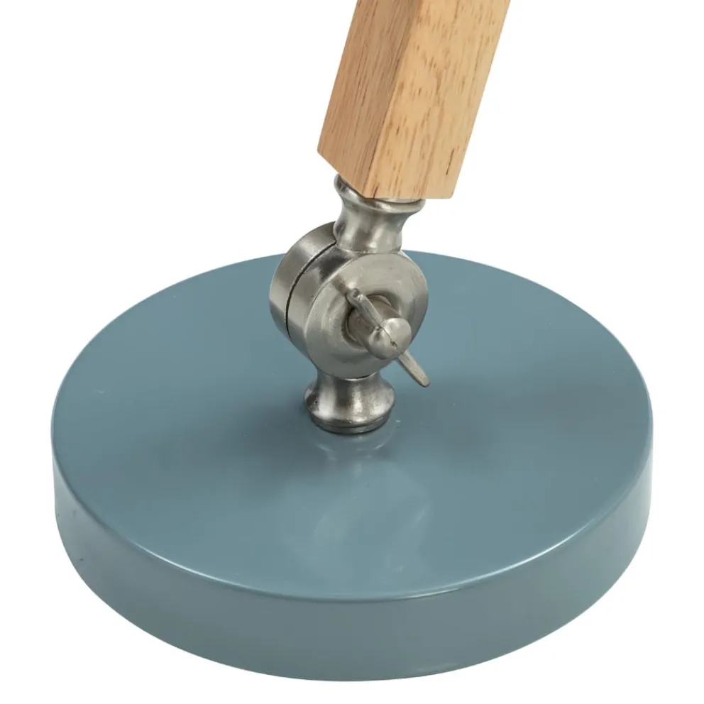 Lifetime Tischleuchte Saksild blau Discount