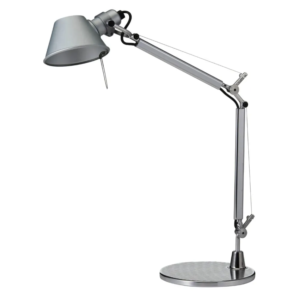 Artemide Tischleuchte Tolomeo alufarbig New