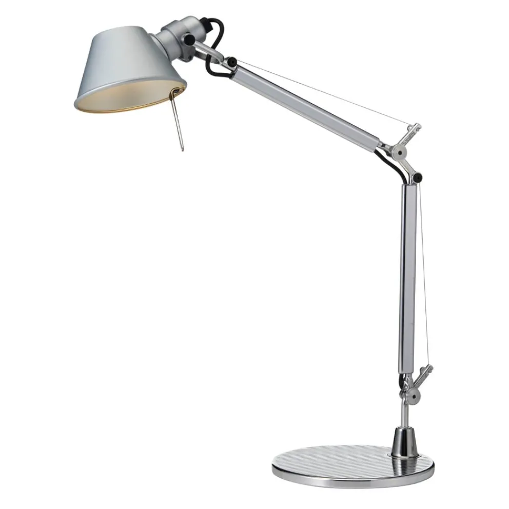 Artemide Tischleuchte Tolomeo alufarbig New