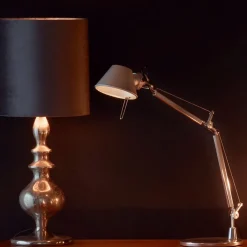 Artemide Tischleuchte Tolomeo alufarbig New