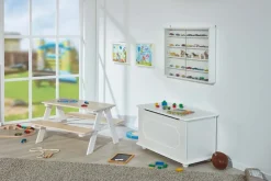 MID.YOU Truhe Emel-506 weiss Sale