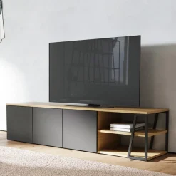 Temahome TV-Möbel Albi eichefarbig, schwarz Online