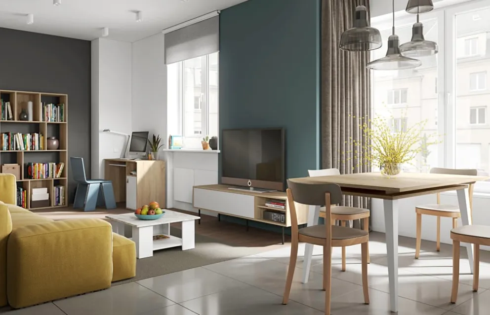 Temahome TV-Möbel Ampere eichefarbig Hot