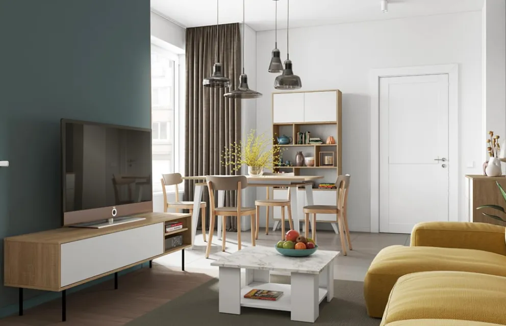 Temahome TV-Möbel Ampere eichefarbig Hot
