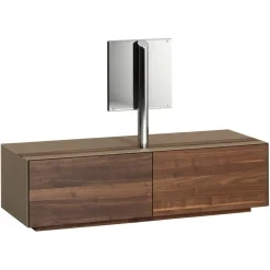 TEAM 7 TV-Möbel Cubus Pure Farbglas kiesel New