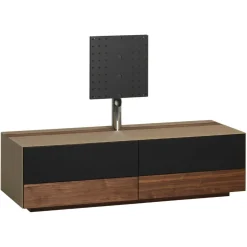 TEAM 7 TV-Möbel Cubus Pure Farbglas kiesel New
