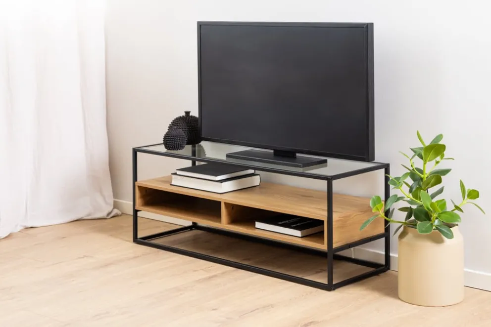 MID.YOU TV-Möbel RANDOLF transparent New