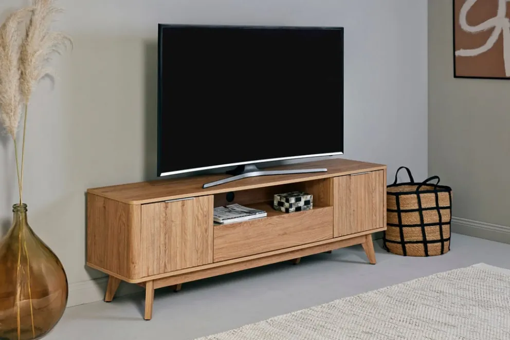 Novel TV-Möbel Wave eiche Clearance