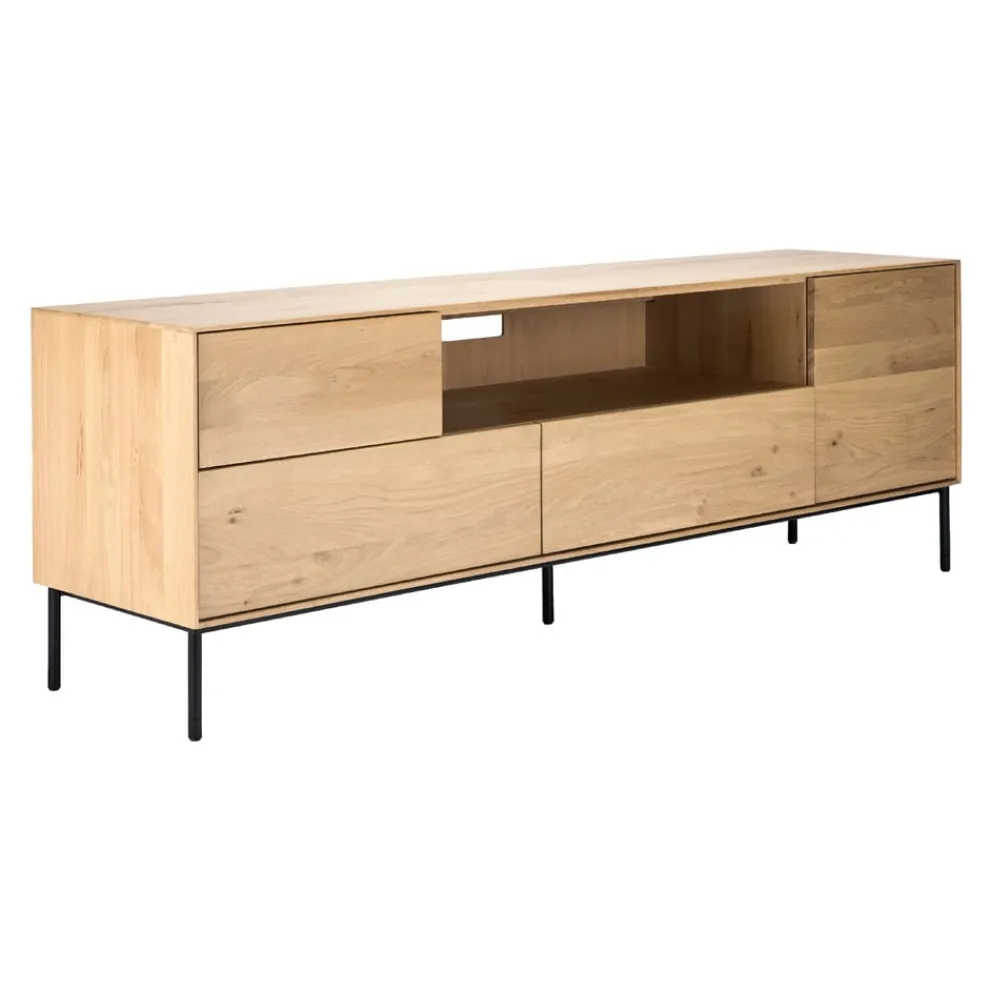 Ethnicraft TV-Möbel Whitebird eichefarbig Outlet