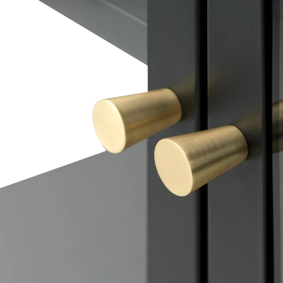 Lomoco Vitrine Carmel schwarz Discount