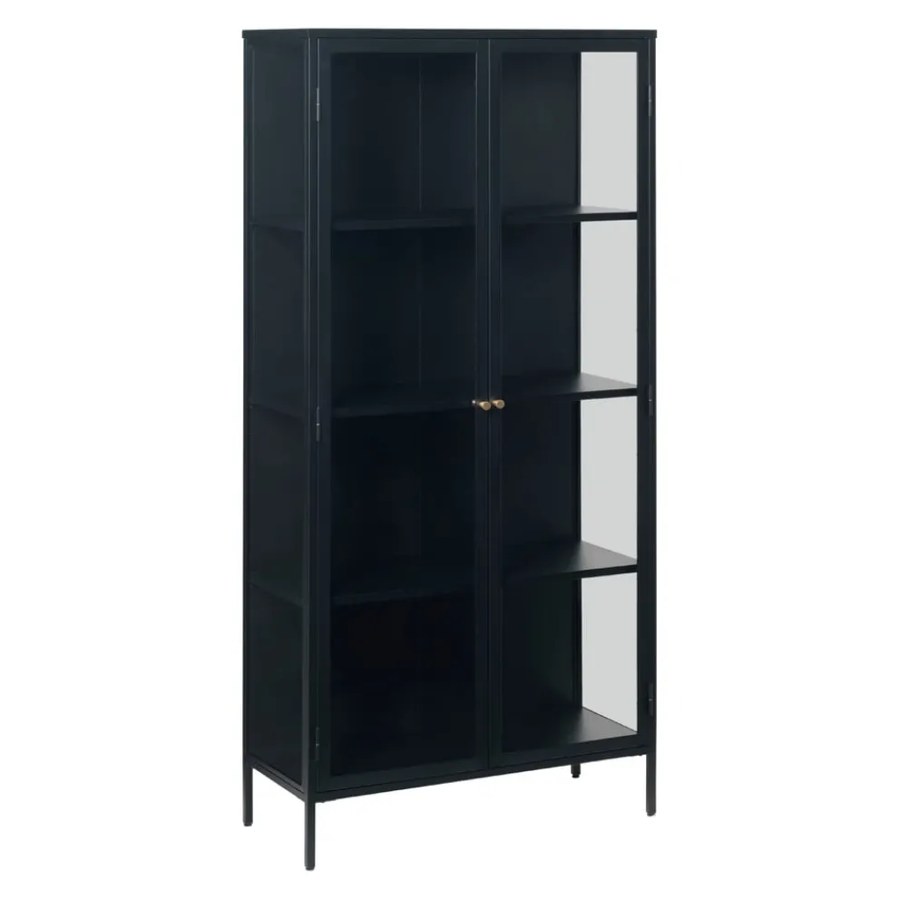 Lomoco Vitrine Carmel schwarz Discount