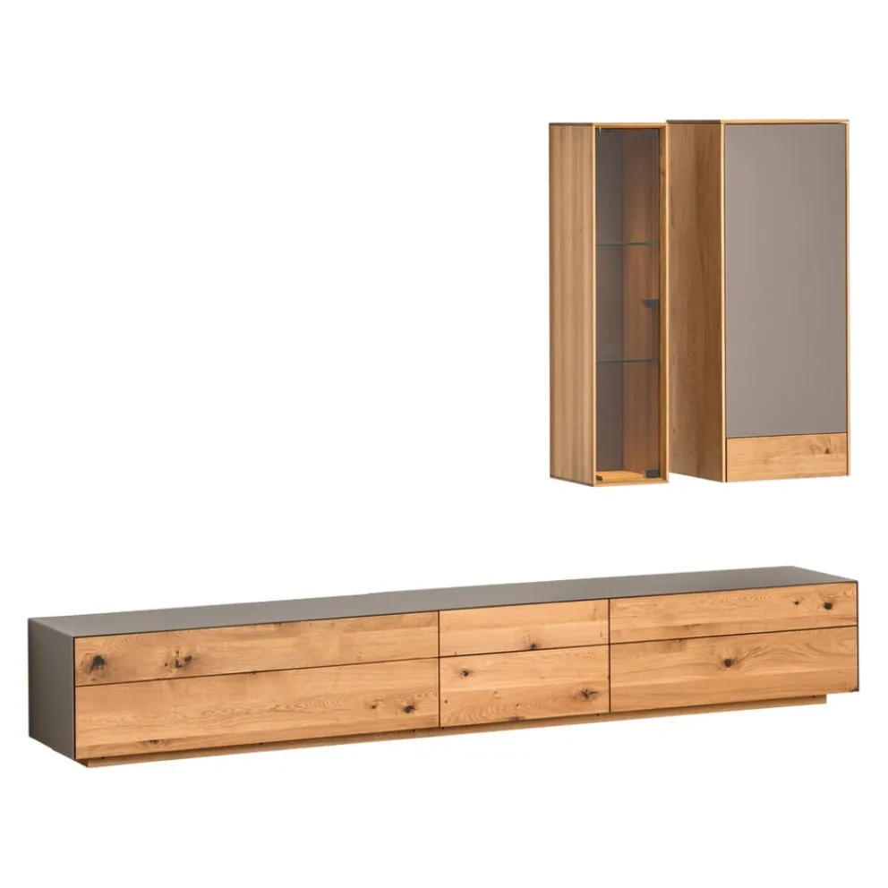 TEAM 7 Vitrine Cubus Pure eichefarbig Outlet