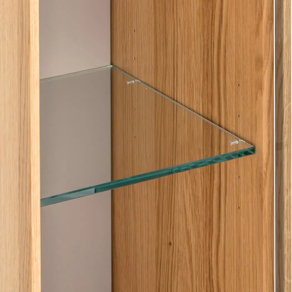 TEAM 7 Vitrine Cubus Pure eichefarbig Outlet