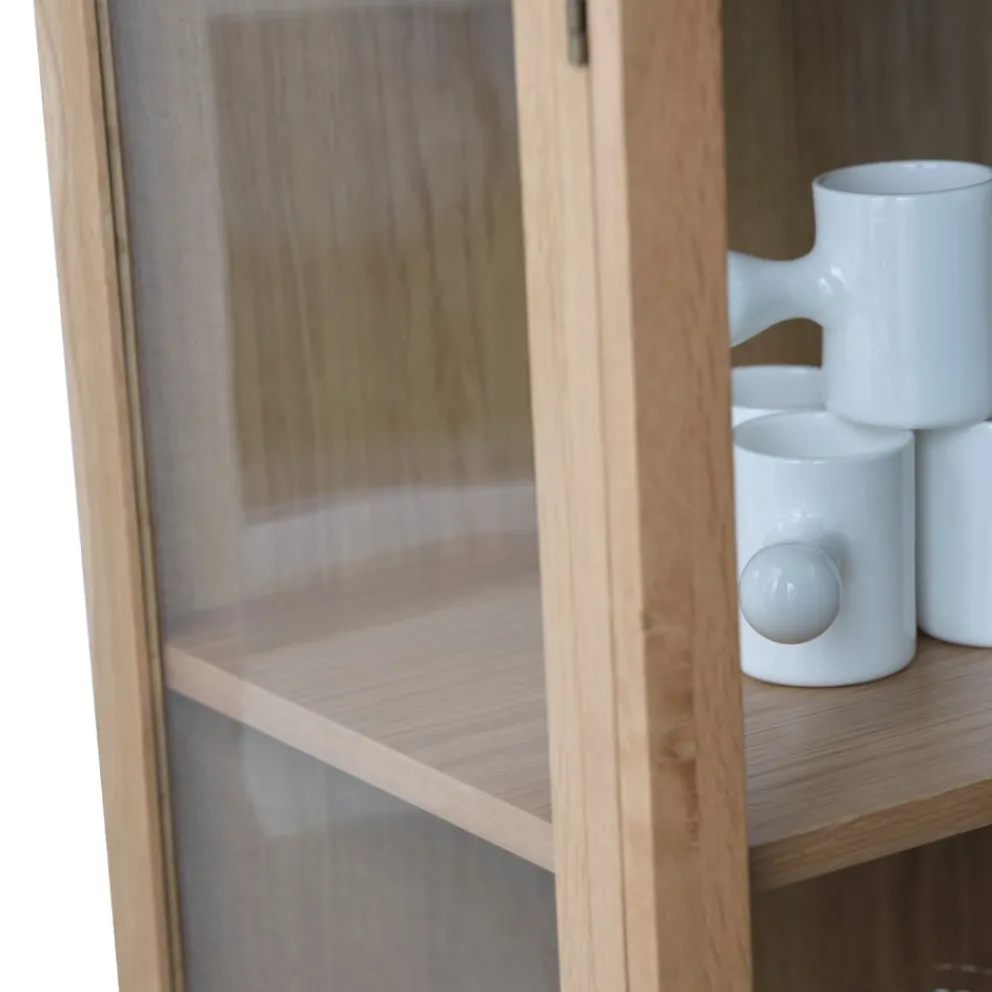 Lomoco Vitrine Elba eichefarbig Sale