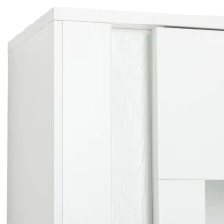 BYYU Vitrine Manchester weiss