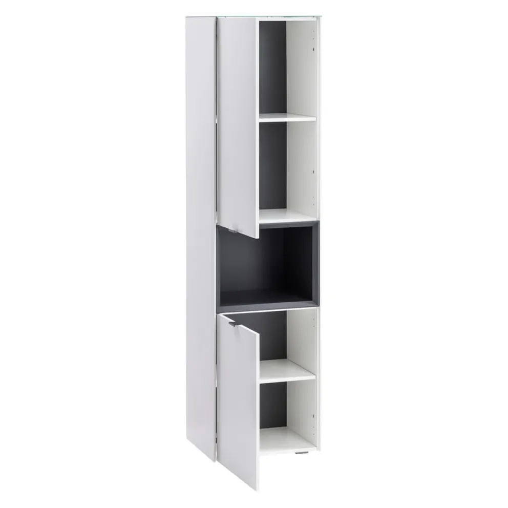 BYYU Vitrine Mikos weiss New