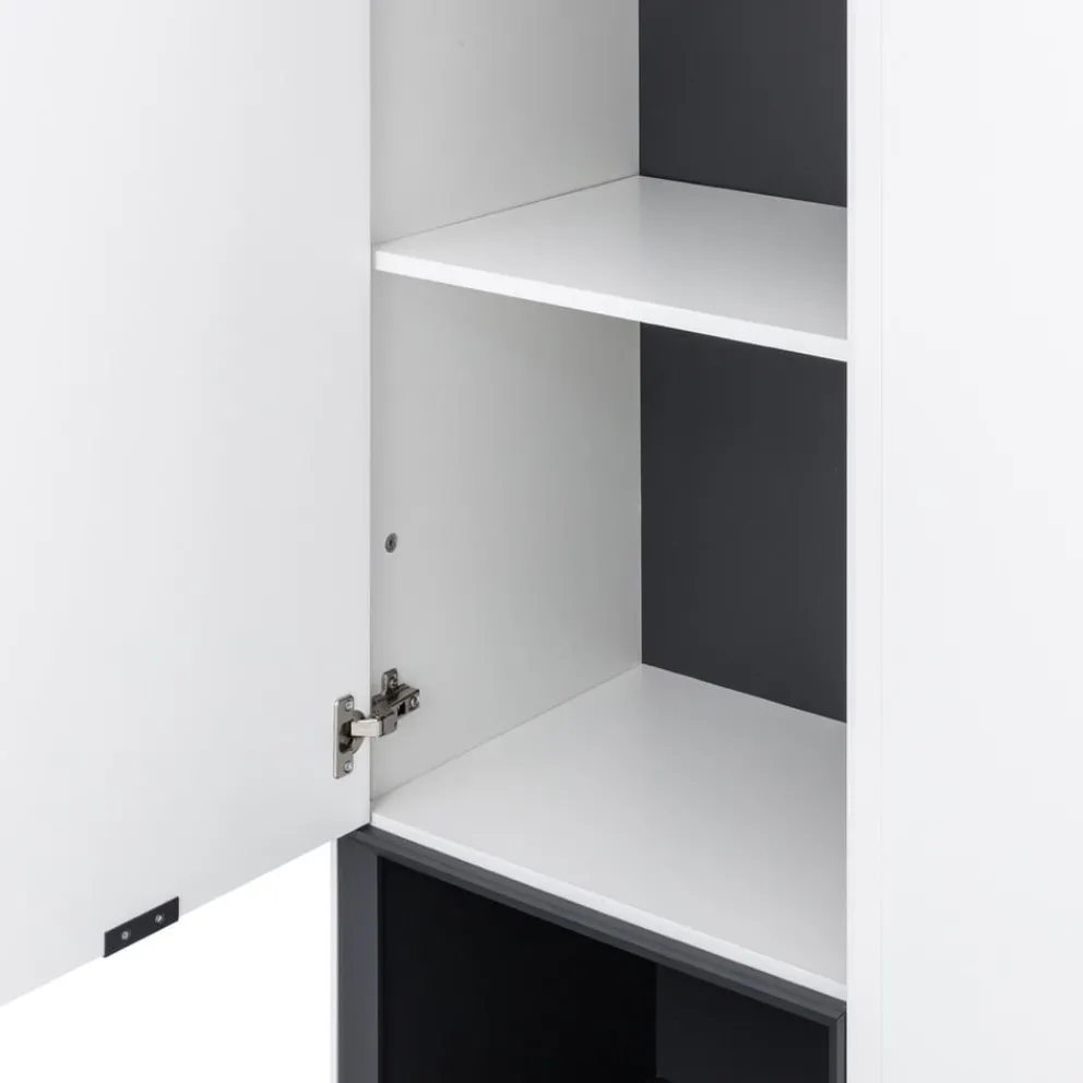BYYU Vitrine Mikos weiss New