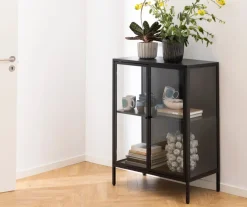 Lomoco Vitrine Newcastle schwarz