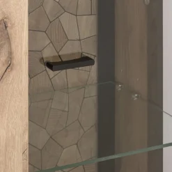 Livetastic Vitrine Ruben eichefarbig, schwarz Best