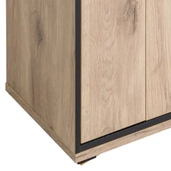 Livetastic Vitrine Ruben eichefarbig, schwarz Outlet