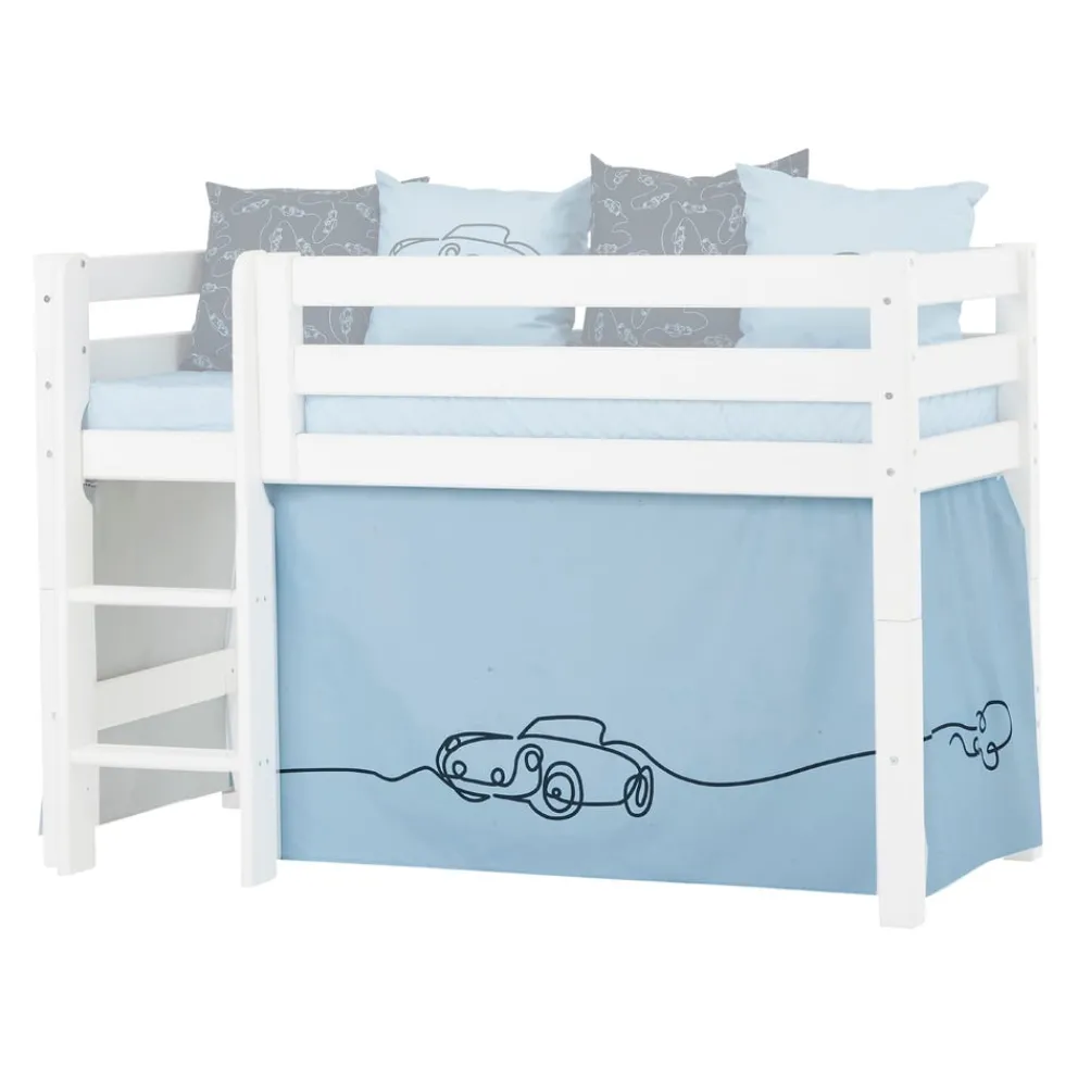 Hoppekids Vorhang HS-Cars hellblau Outlet