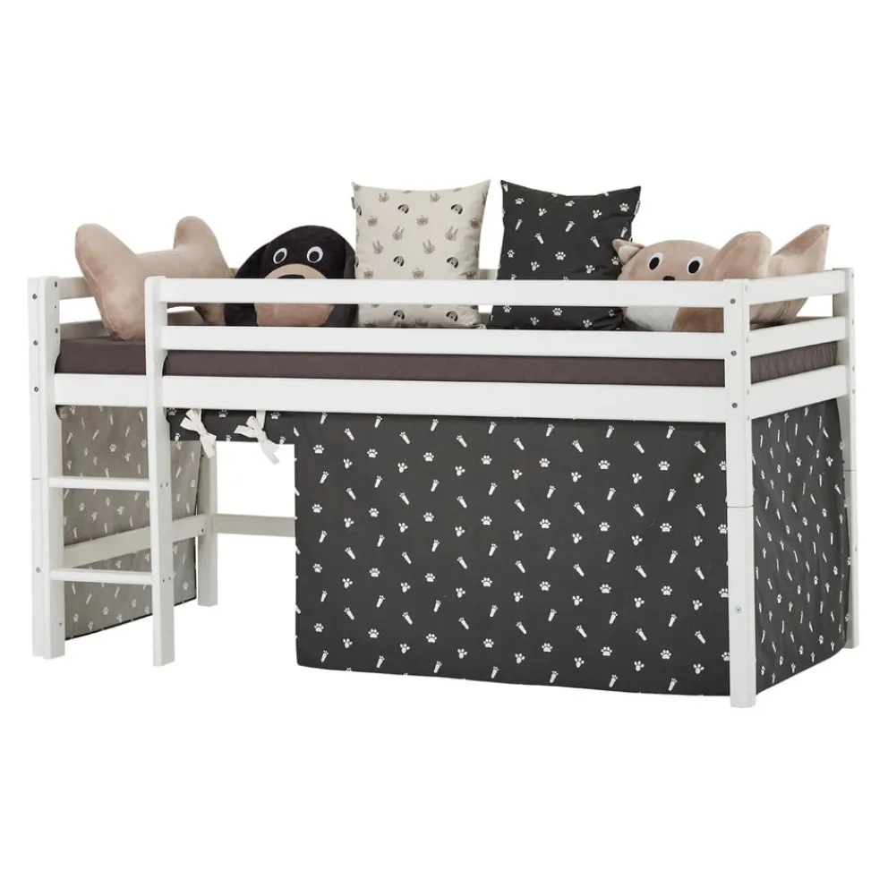 Hoppekids Vorhang HS-Pets dunkelgrau Discount