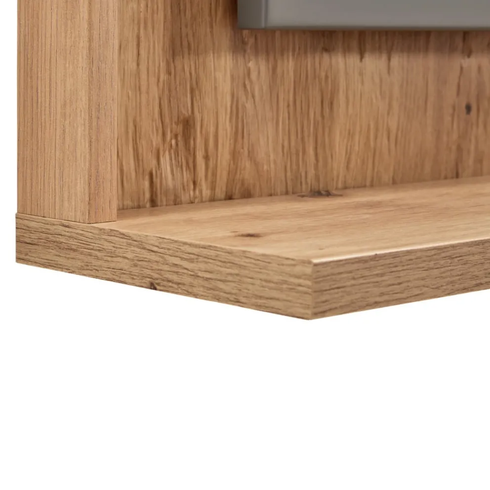 BYYU Wandboard Lizzano dunkelgrau, eichefarbig Sale