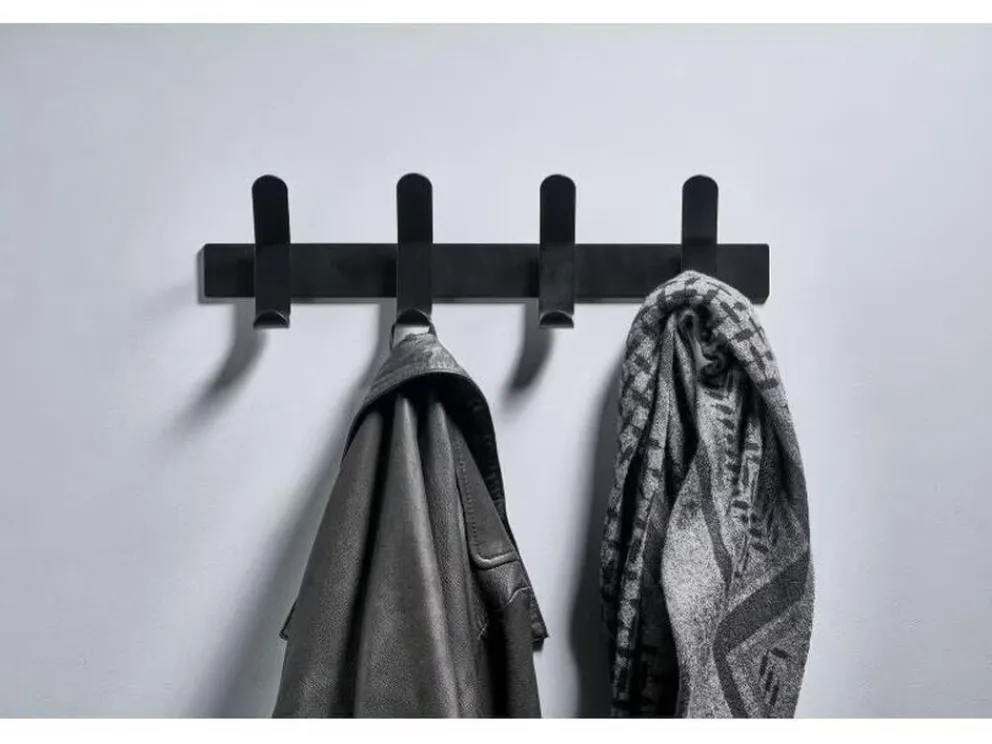 ZONE Wandhaken Hook schwarz Discount