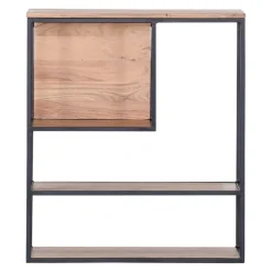 Ambia Home Wandregal Alvor akaziefarbig, schwarz Sale