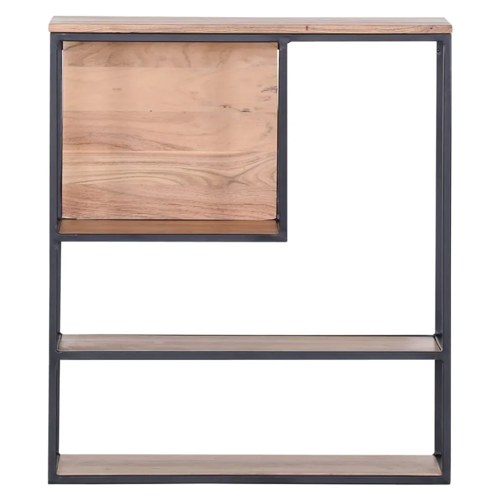 Ambia Home Wandregal Alvor akaziefarbig, schwarz Sale