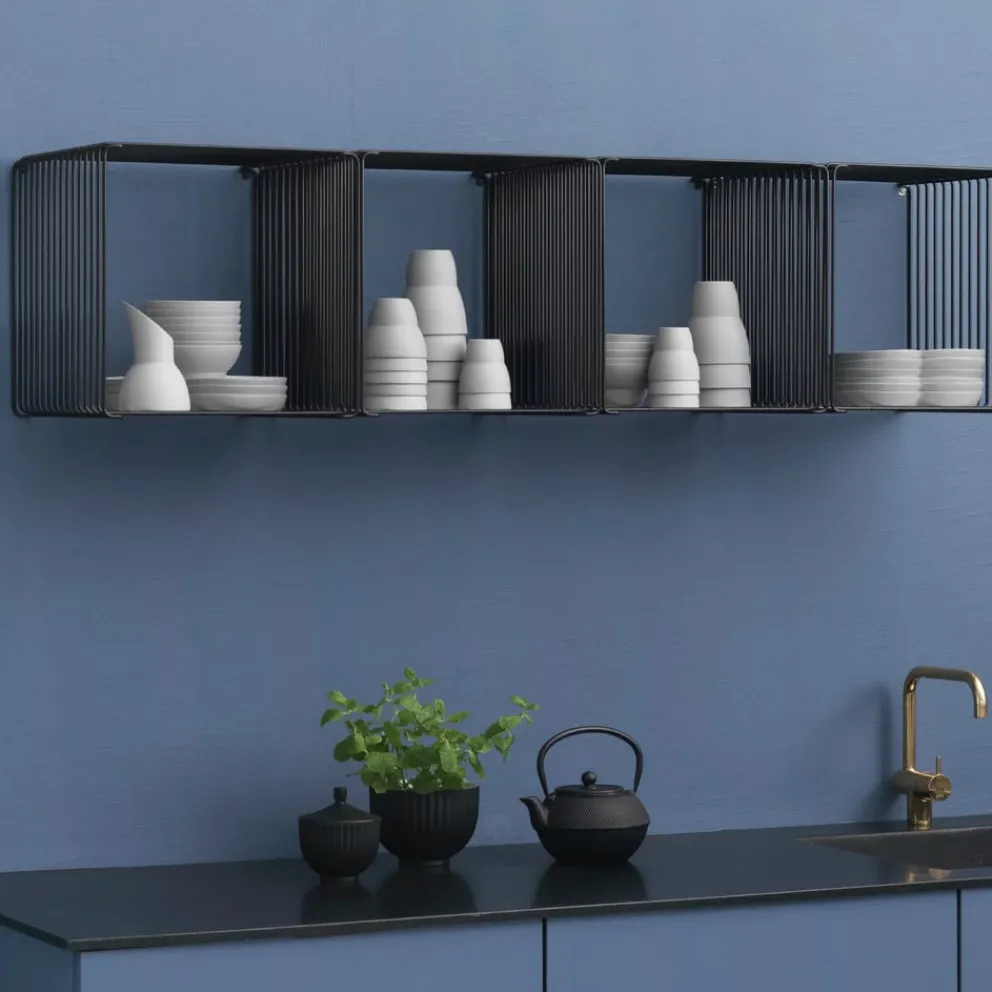 Montana Wandregal Panton Wire 05 black Online