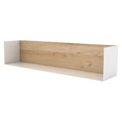 Ethnicraft Wandregal Shelves eichefarbig, weiss New