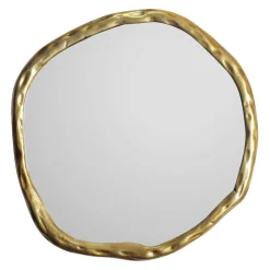 MID.YOU Wandspiegel Metall champagner New