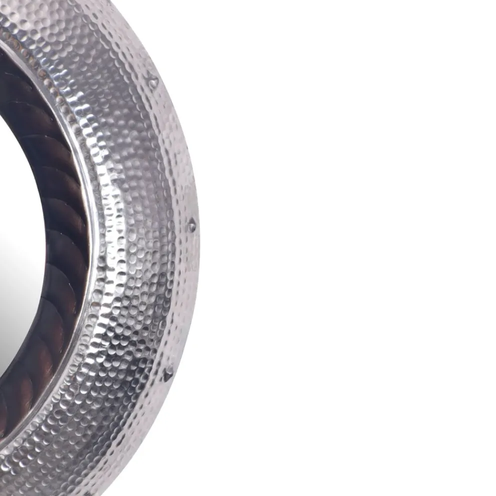 MID.YOU Wandspiegel Metall grau Clearance