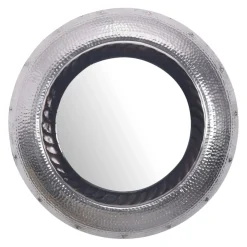 MID.YOU Wandspiegel Metall grau Clearance