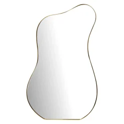 MID.YOU Wandspiegel Metall champagner Hot