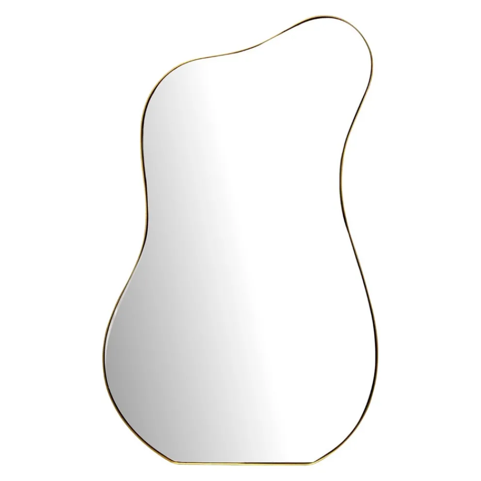 MID.YOU Wandspiegel Metall champagner Hot