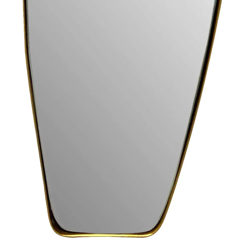 MID.YOU Wandspiegel Metall champagner Sale