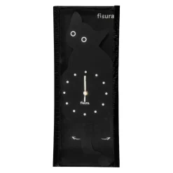 fisura Wanduhr Clock schwarz Sale