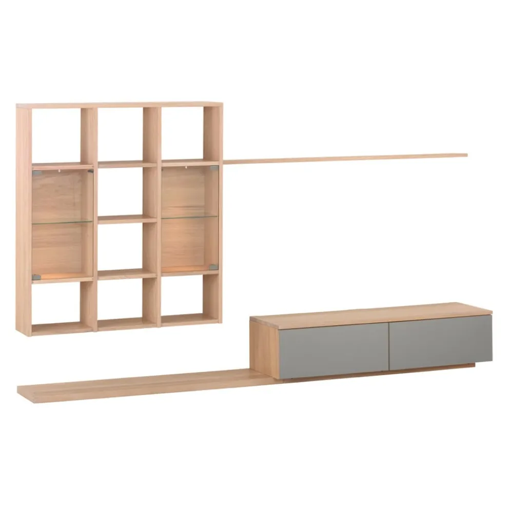 TEAM 7 Wohnkombination Cubus eiche Discount